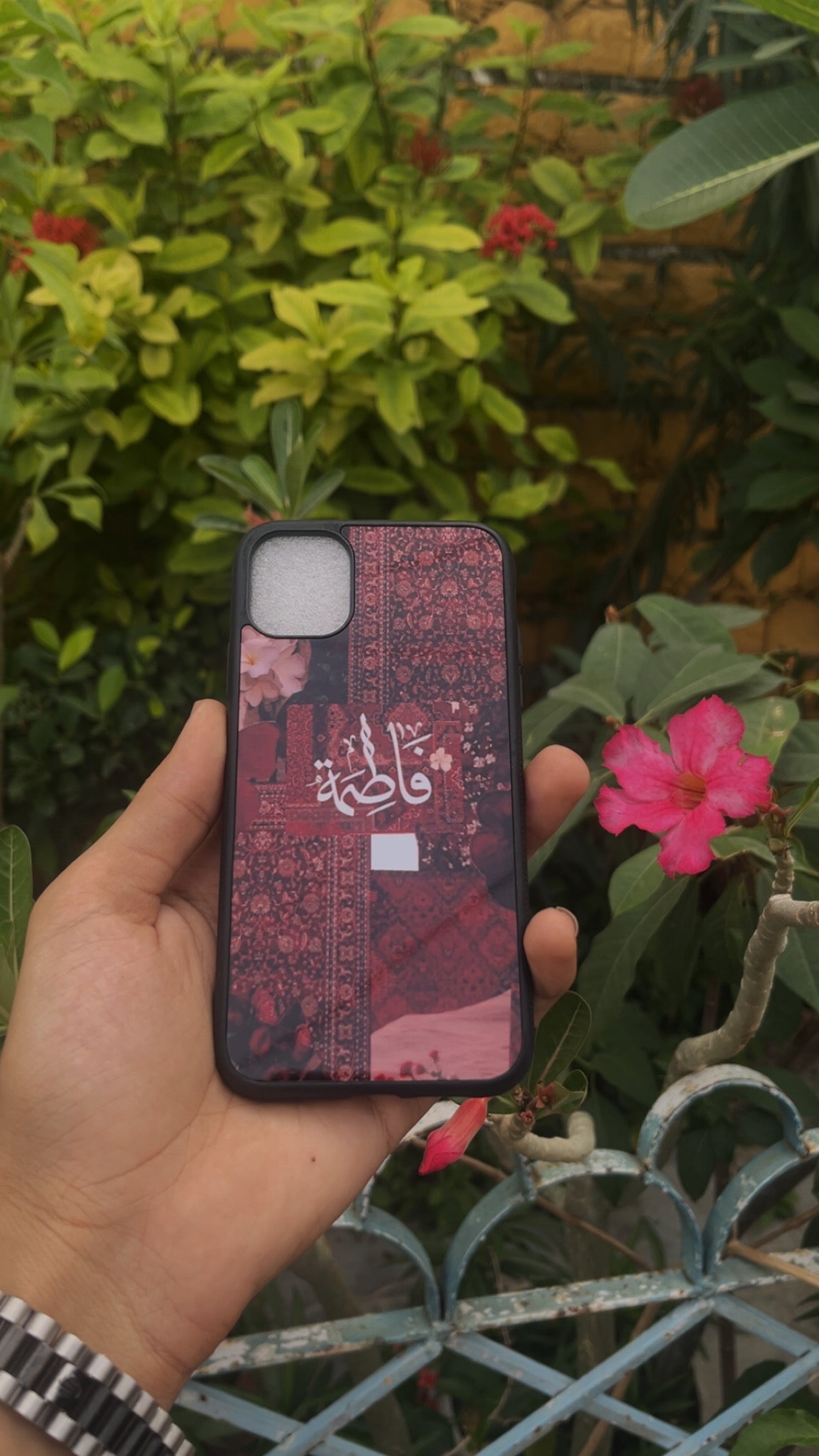 Aesthetic Case With Customise Charm