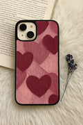 Heart style phone case with Customised charm