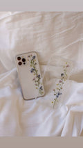 Bloomy Clear Case With Customise Charm