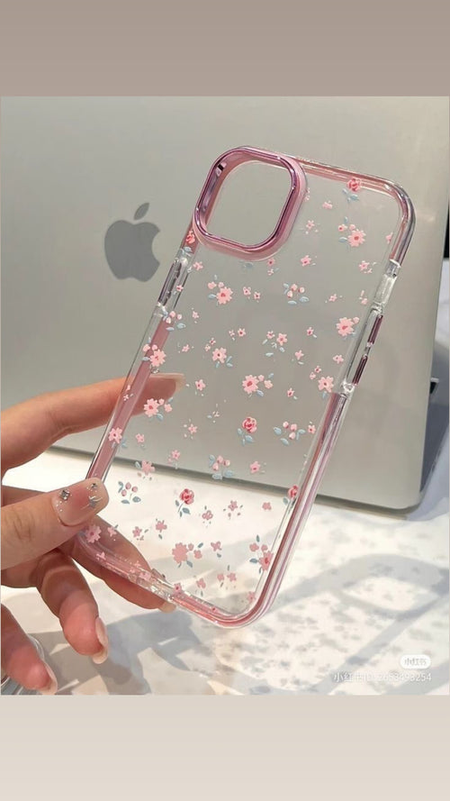 Blossom Clear Case With Customise Charm